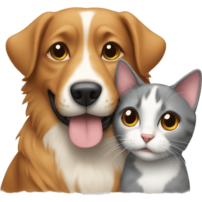 dog and cat emoji