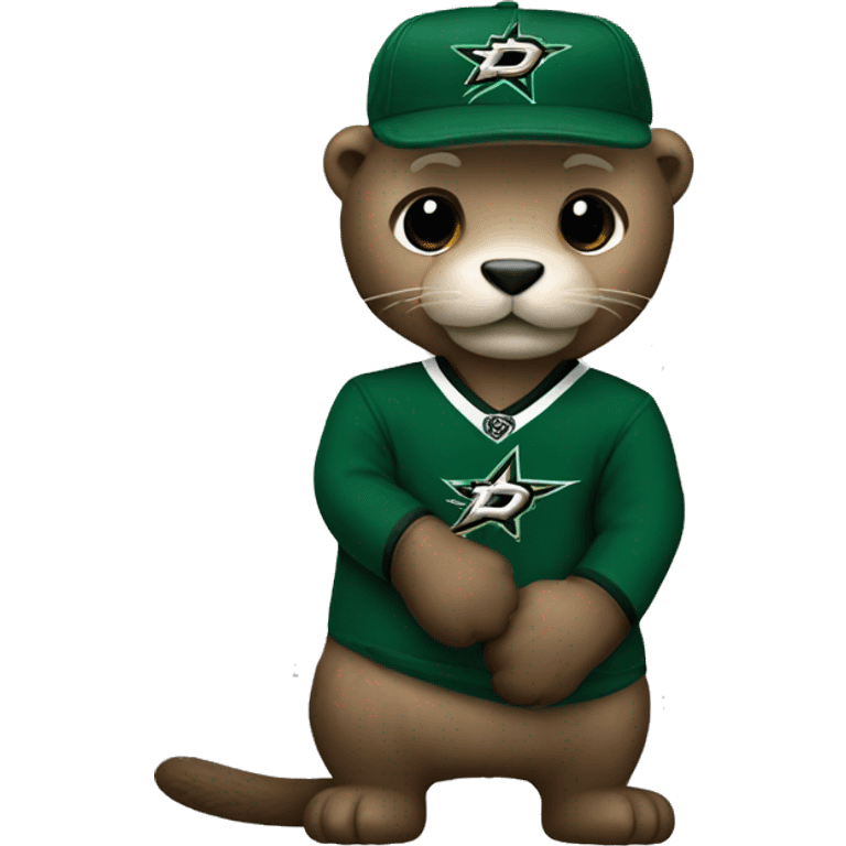 Dallas Stars otter emoji