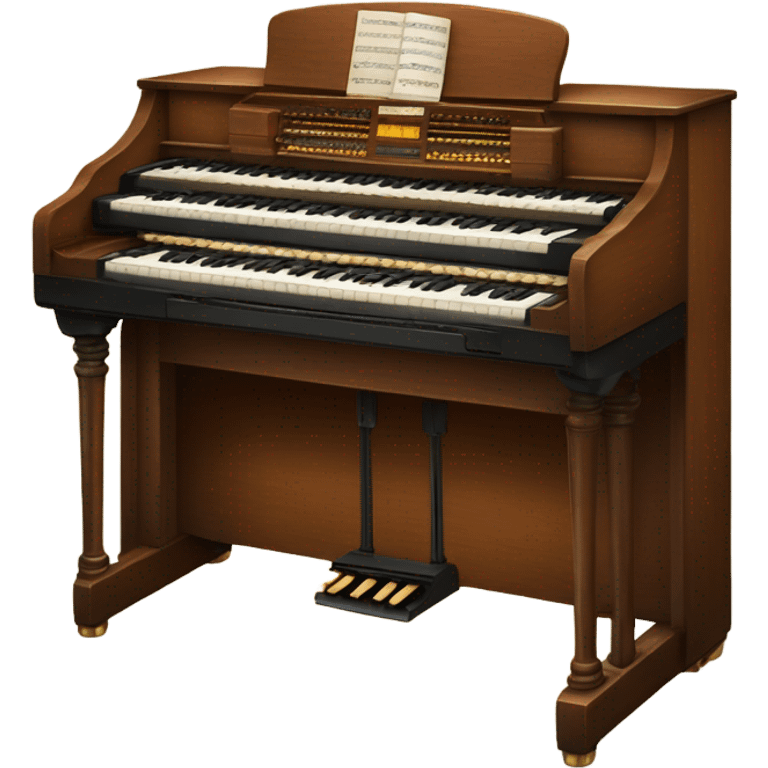 Hammond B3 organ emoji