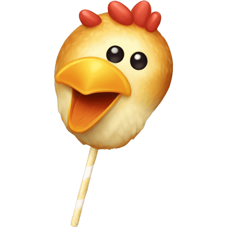 chicken lolipop emoji