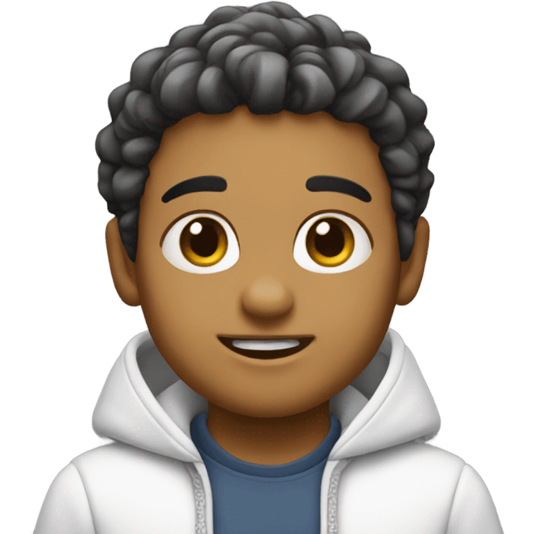 Cute blanco emoji