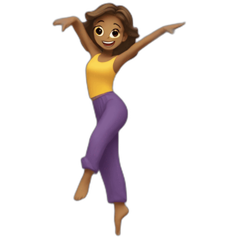 Girl dancing  emoji