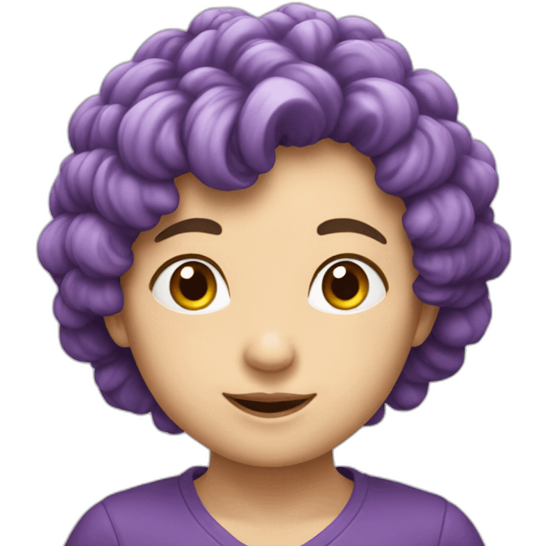 herisson violet emoji