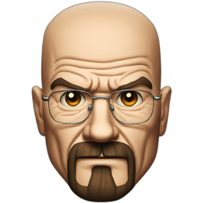 Angry walter white emoji