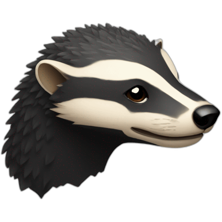 honeybadger, emoji