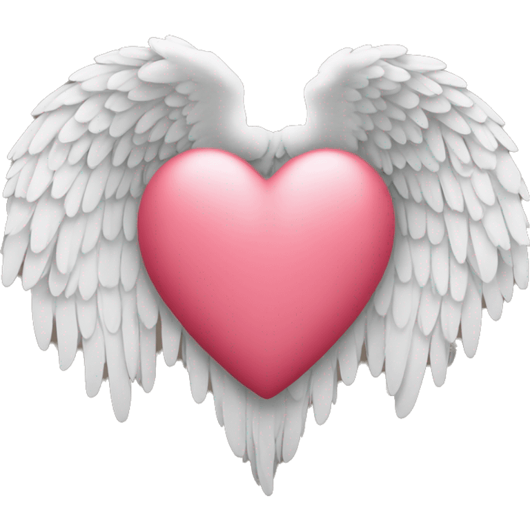 heart with angel wings emoji