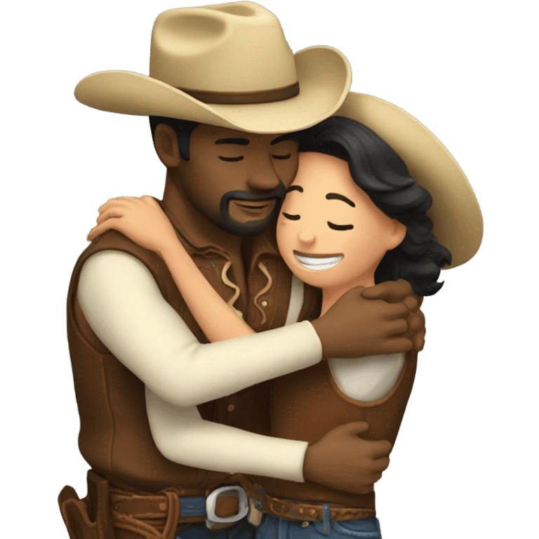 Cowboy Hug emoji