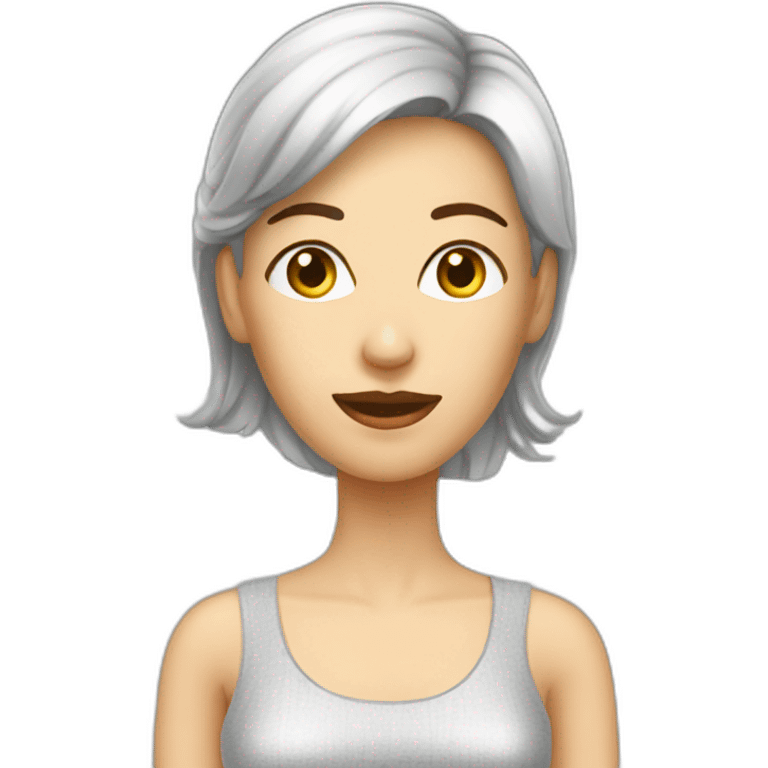 adult woman, Transparent fabric dress, safe for work emoji