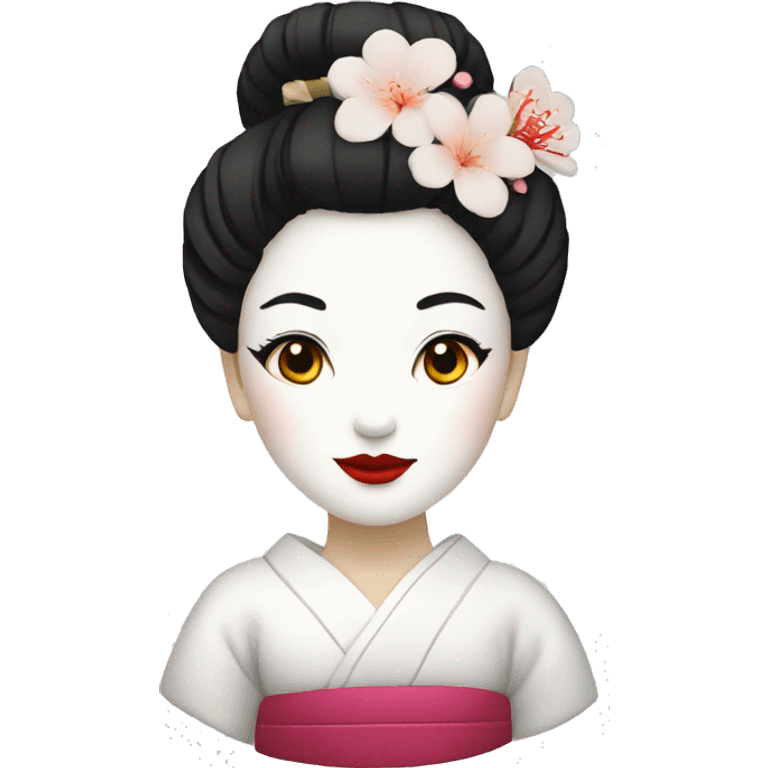 geisha white emoji