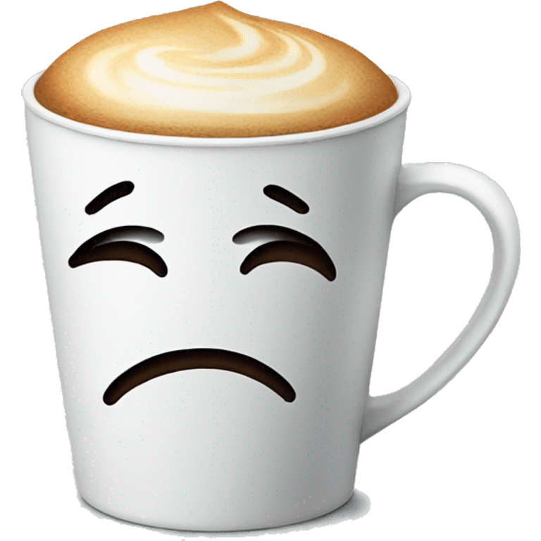 sad coffee cup cry  emoji