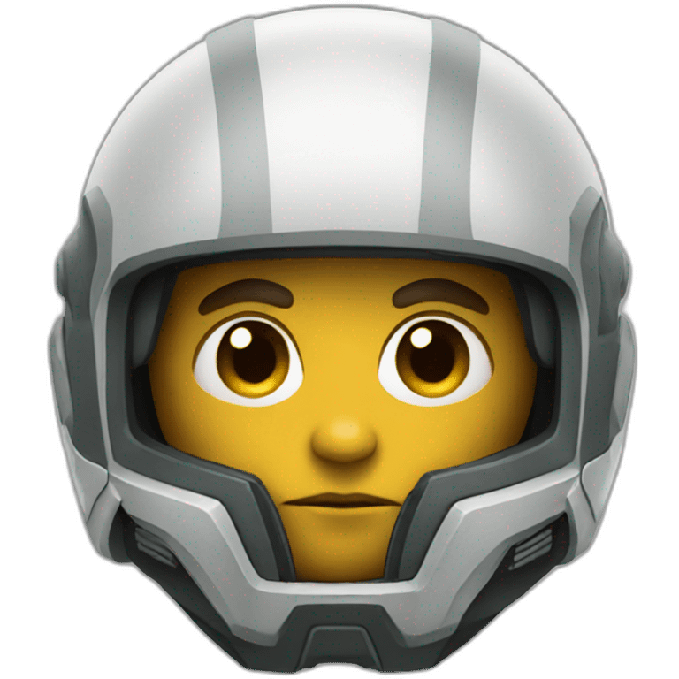 Space soldier emoji