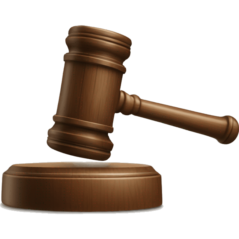 judge hammer vs gavel emoji | AI Emoji Generator