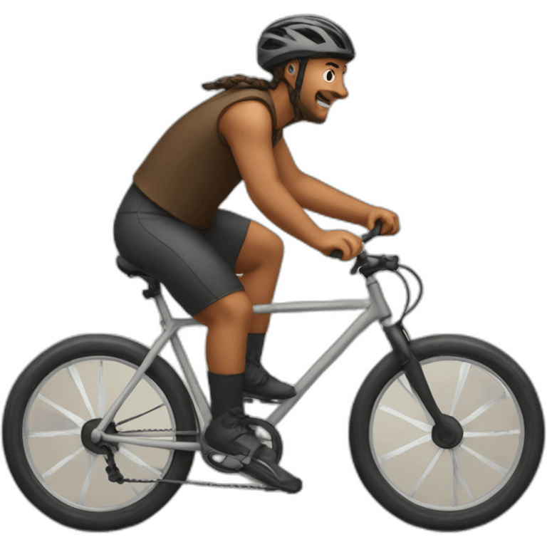 Shunak riding bicycle emoji