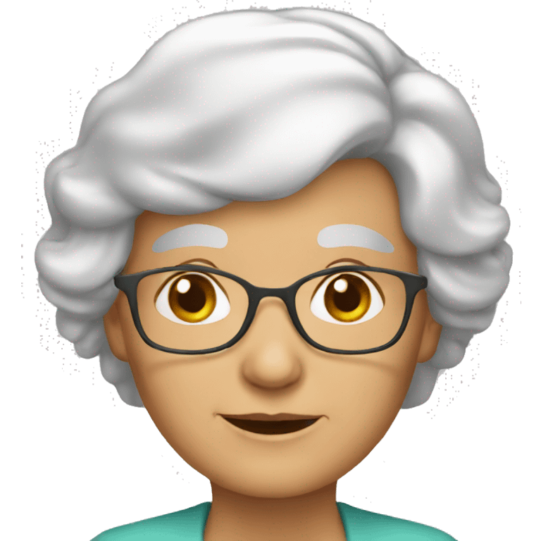 Old lady emoji