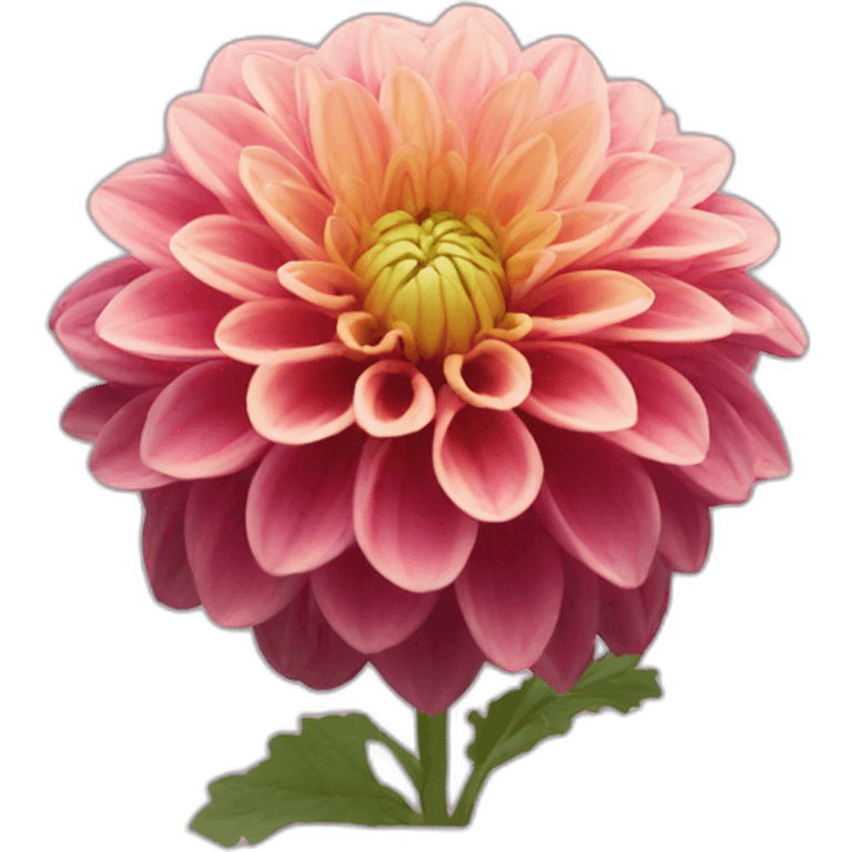 dahlia flower emoji