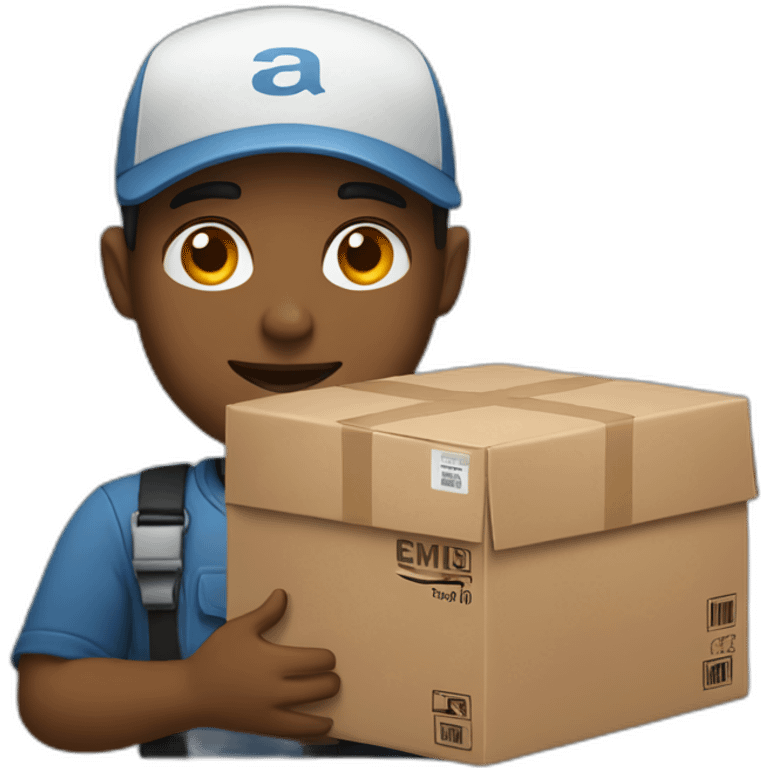 Amazon delivery driver emoji