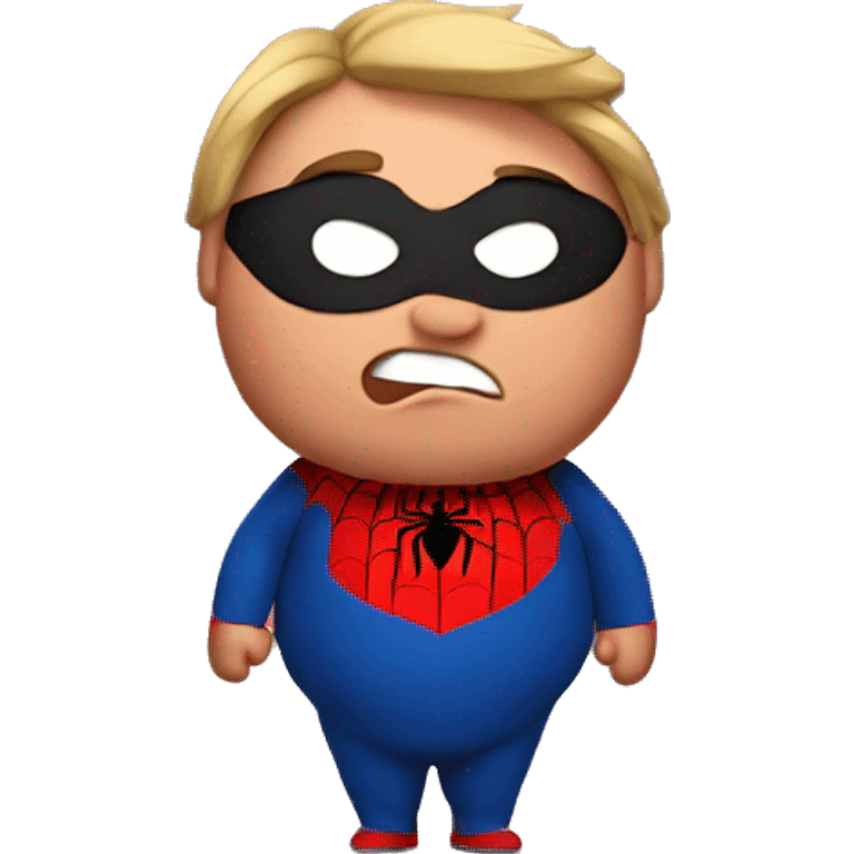 Fat fat fat spiderman emoji