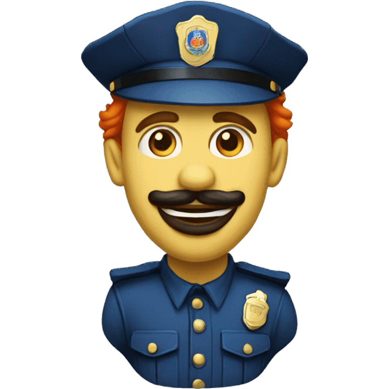 Payaso policía  emoji