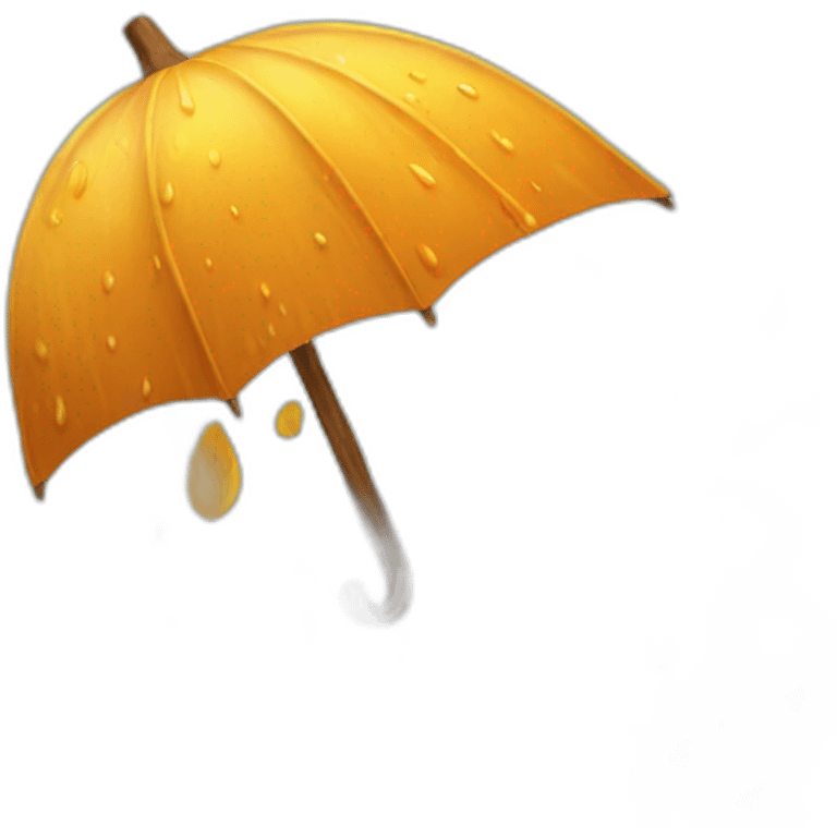 Rain autumn emoji