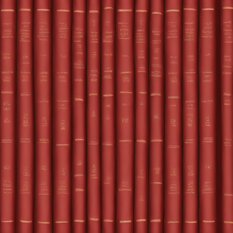 Red books emoji