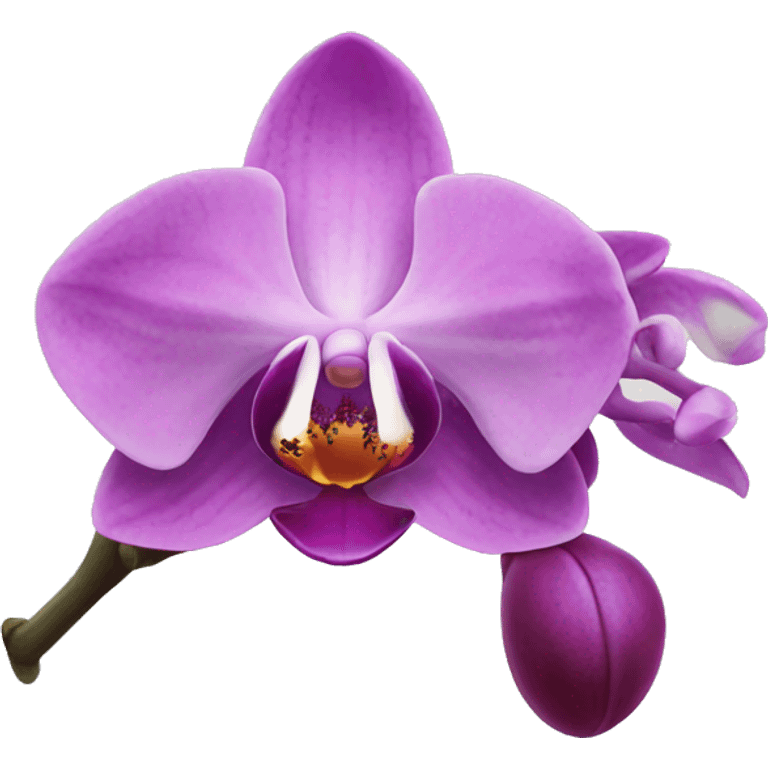 orchid emoji