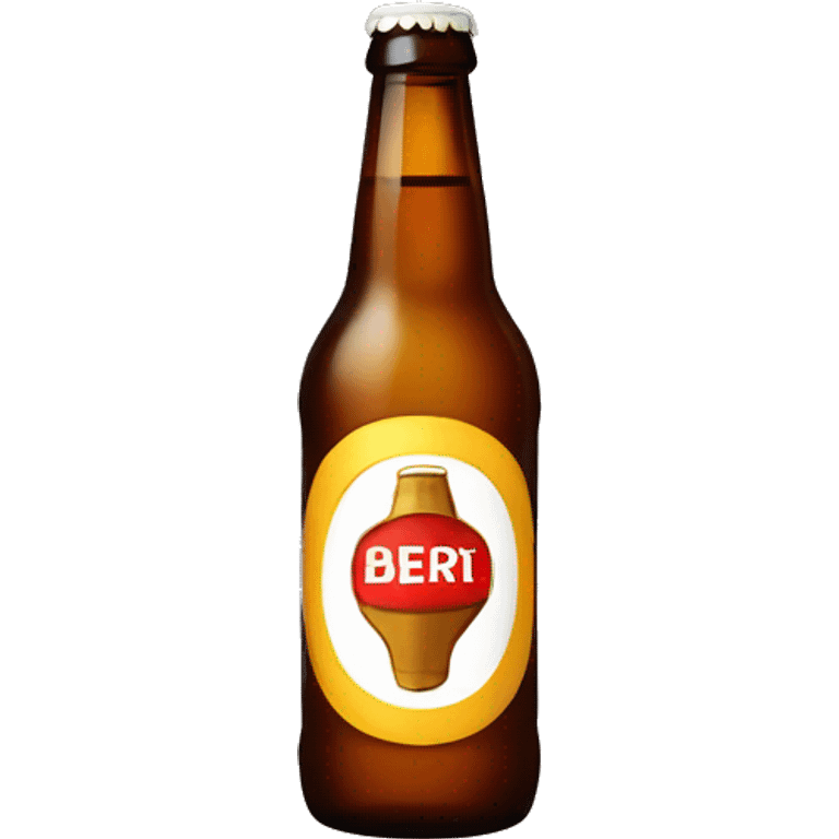 Bottle of beer emoji