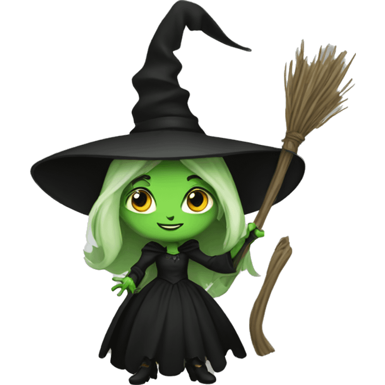 Wicked witch emoji