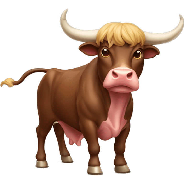 Spanish fighting bull emoji