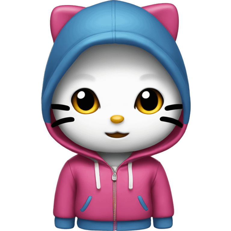 hello kitty from the hood emoji