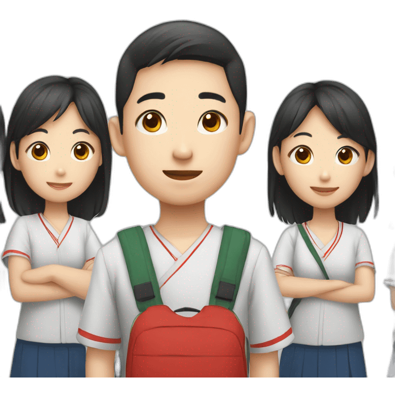 Chinese primary school students emoji