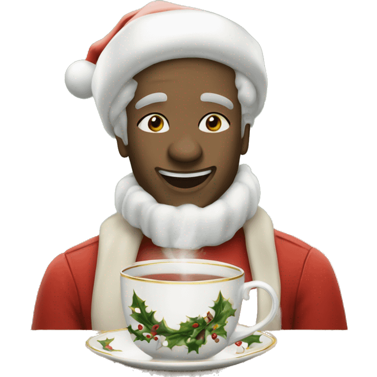 Christmas Tea ￼ emoji