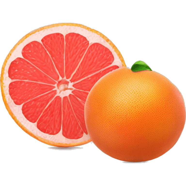 grapefruit emoji