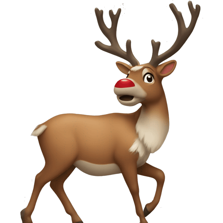 Rudolph emoji