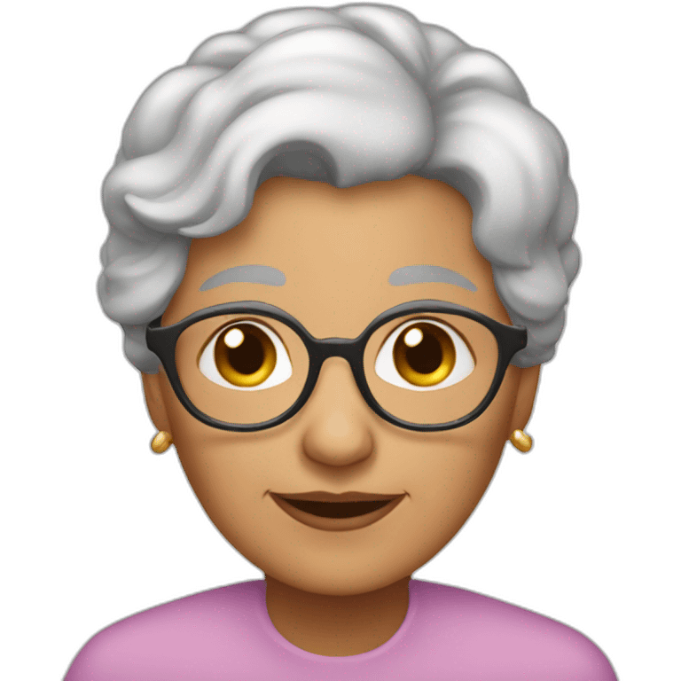 grandma is a steasycamer emoji