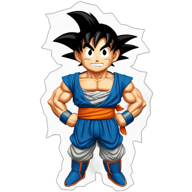 goku de navidadnavideño emoji