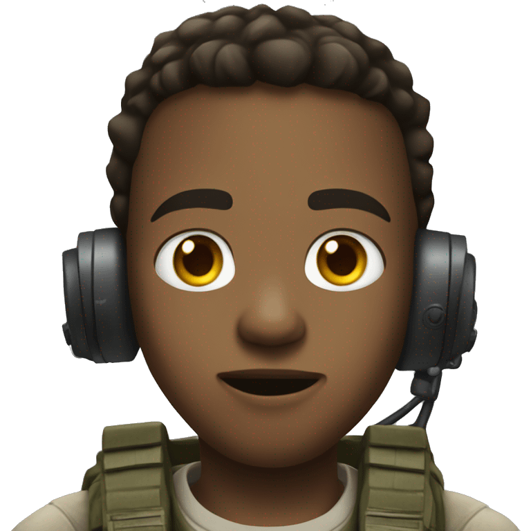 Boy playing call of duty  emoji