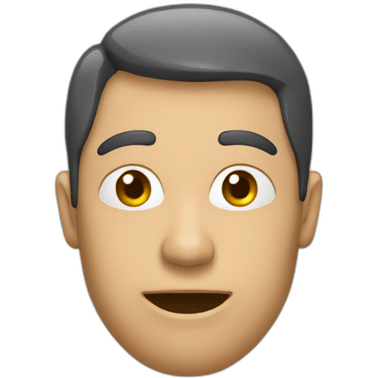 Personne choquée avec main devant bouche emoji