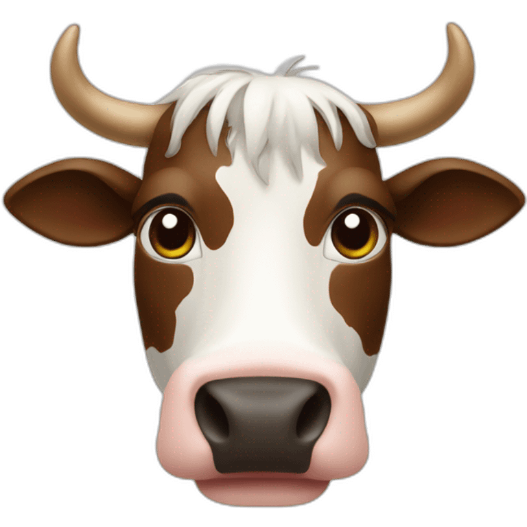 Vache énorme emoji