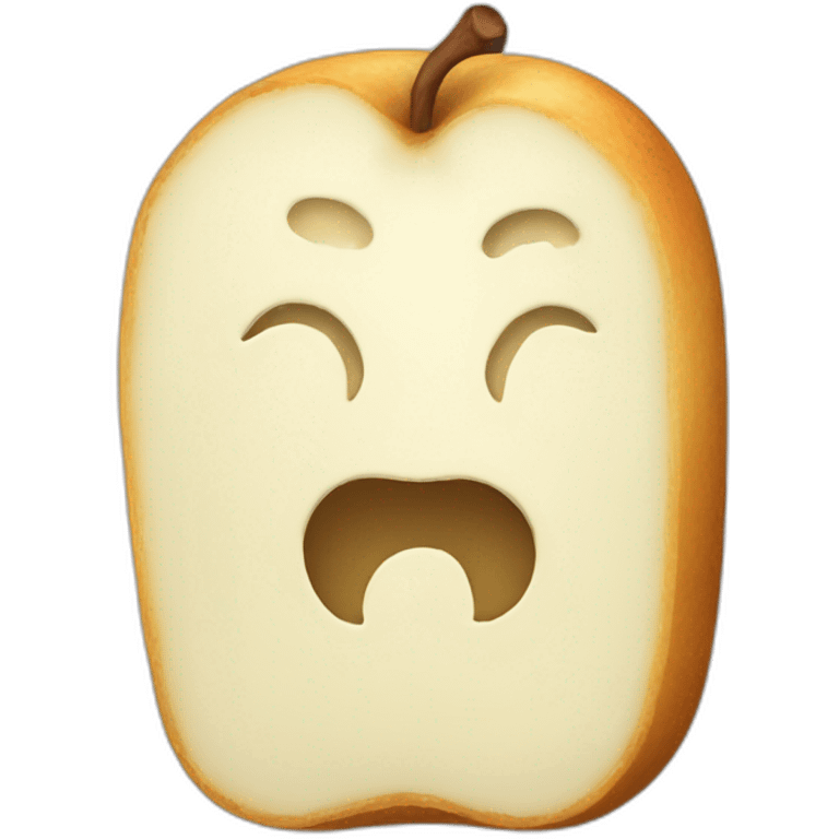 Pomme de pain emoji