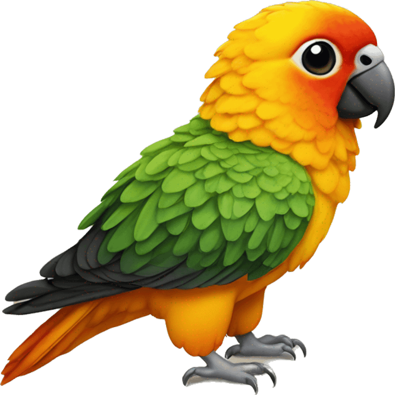 sun conure emoji