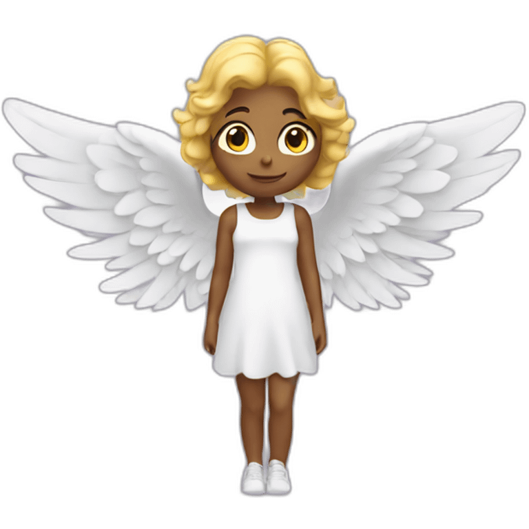 angel with wings emoji