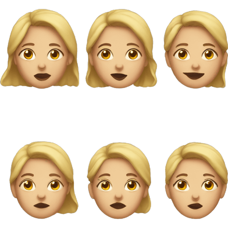 Fat woman emoji