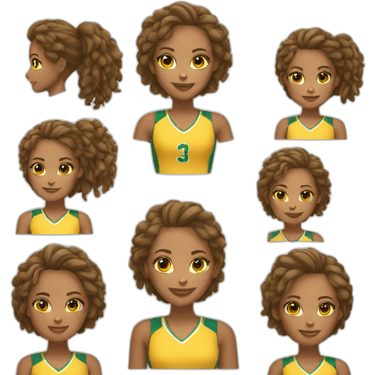 volleyball girls emoji