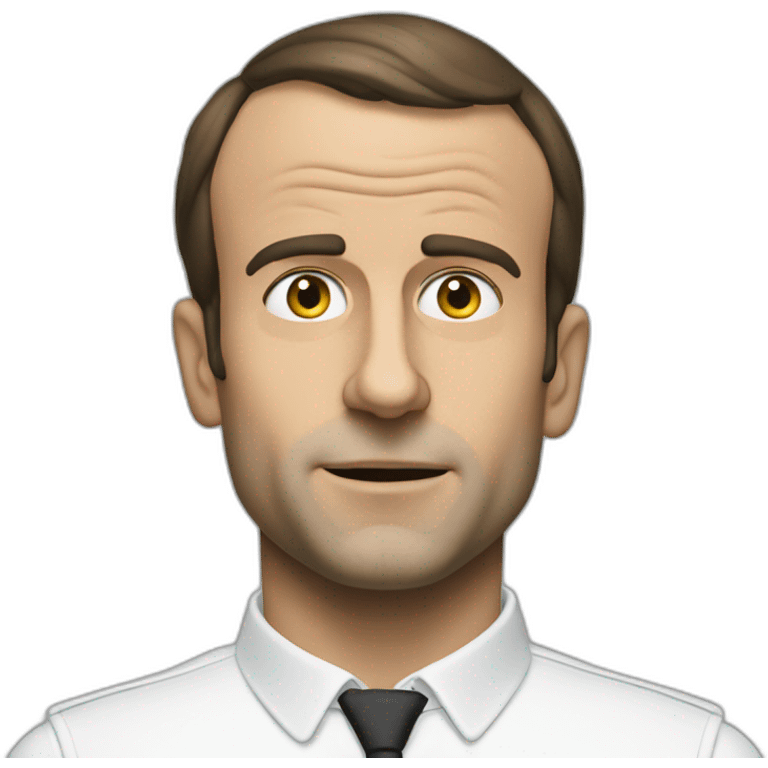 Macron qui fume emoji