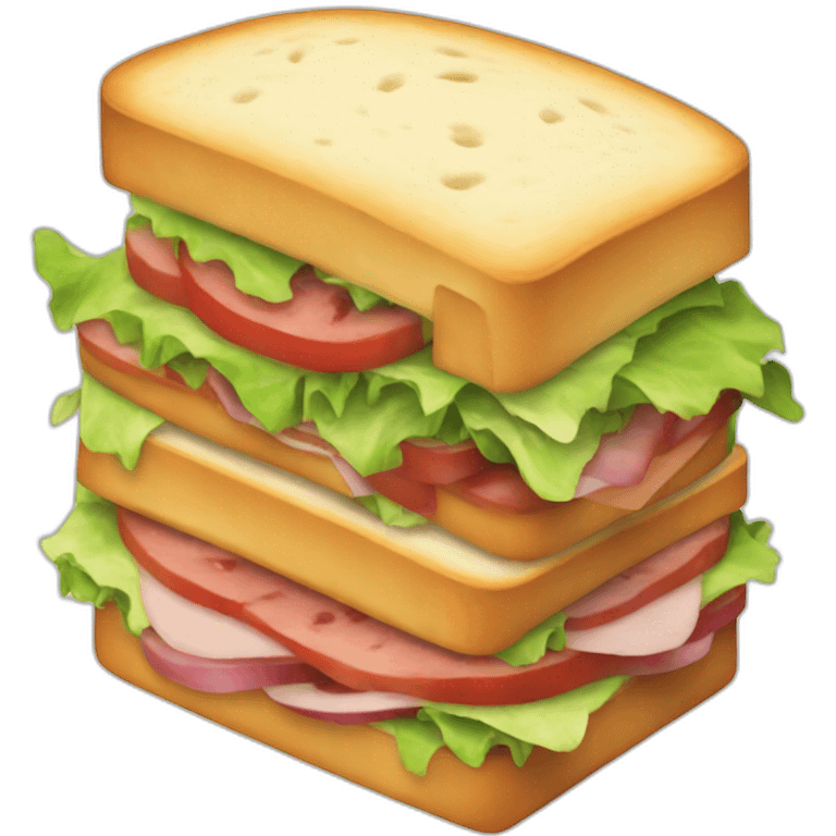 happy sandwich emoji