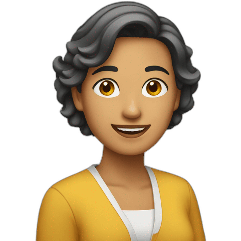 MUJER ALEGRE emoji