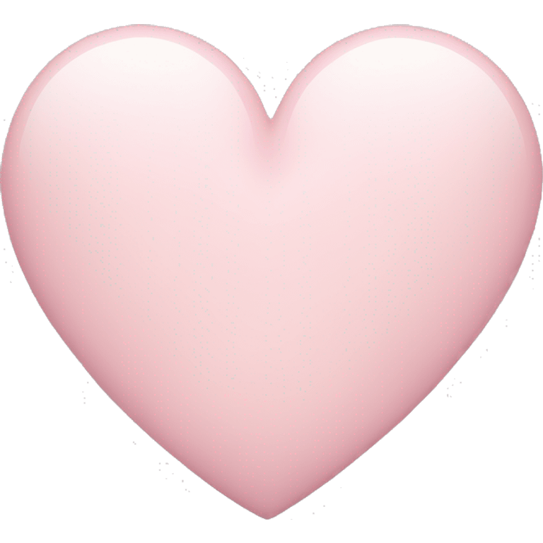 pale pink heart emoji