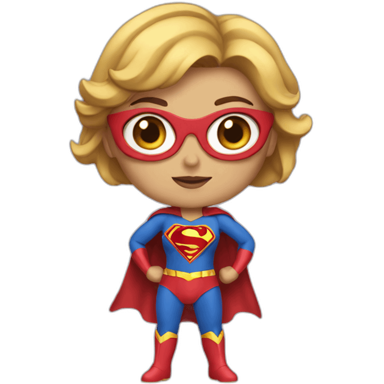 Super-girl emoji