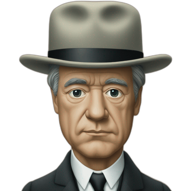 René Magritte emoji