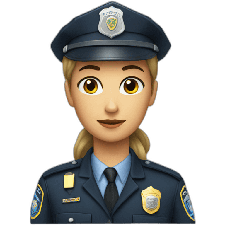 Sirena de policia emoji